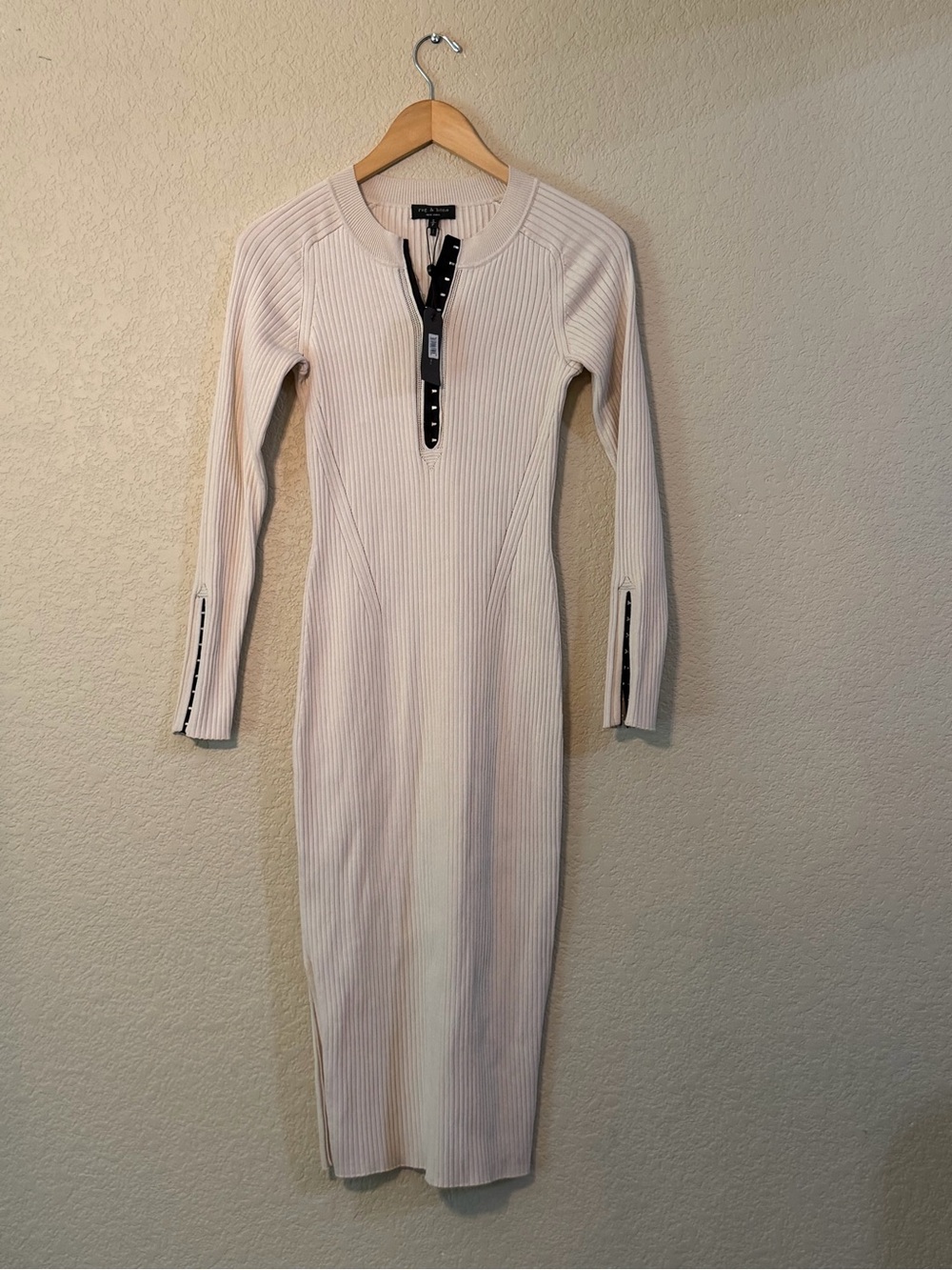 NWT* Rag & Bone Women’s Brynn Rib Dress, Sz SM